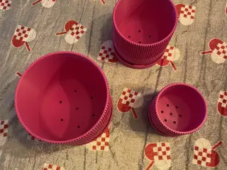 Urtepotteskjulere med drypbakke 3 størrelser