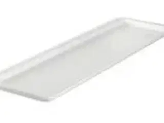 6 stk. Serveringsfad 2/4 GN 530 x 160 x 20 mm Melamin hvid