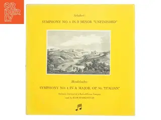 Schubert & Mendelssohn Symfonier (LP)