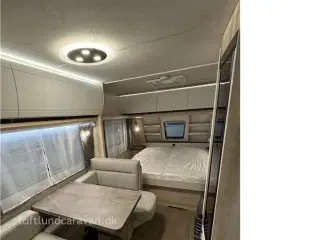 2024 - Hobby De Luxe 460 SFf   Sønderjyllands aut. HOBBY forhandler. Midter-placeret dobbeltseng! NU PÅ LAGER TIL OMGÅENDE LEVERING !