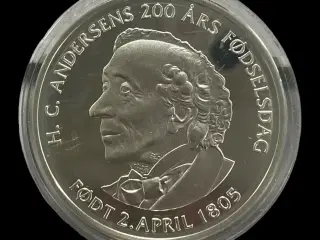 H.C Andersen mindedukat i sølv