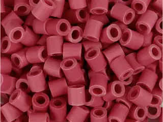 NABBI BioBeads Rørperler, str. 5x5 mm, hulstr. 2.5 mm, medium, rød, 3000stk./ 1 pk.