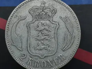 2 kr 1875 sølv