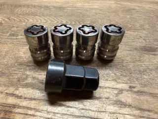 Låsemøtrikker i sæt M12x1,25