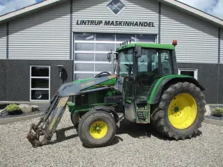 John Deere 6200 utrolig handy traktor med Veto frontlæsser