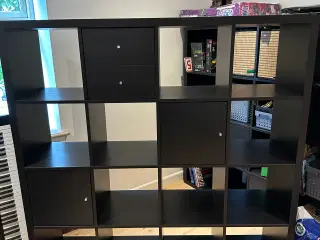 Kallax Reol med 3 indsatser