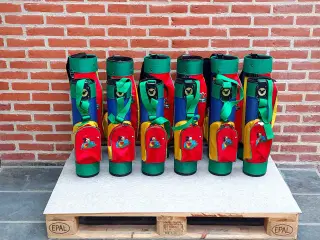 12 stk Disney golfbags (6 stk store/6 stk små)