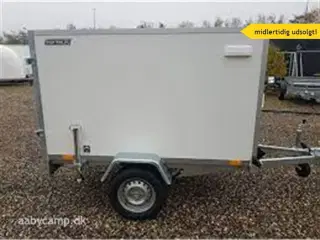 0 - Blyss Cargo F7520D m. Døre   Mini Cargo trailer str. 204x115X125 cm med 2 døre Fin kvalitet