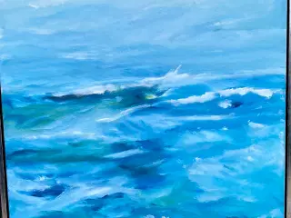 Abstrakte bølger 80x80