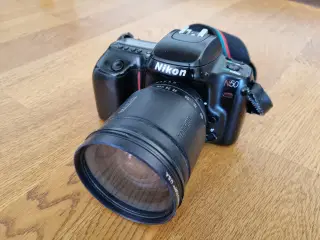 Nikon N50 (F50) spejlrefleks kamera + Tamron 28-20