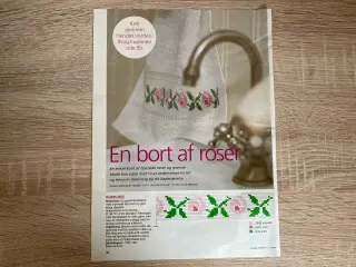 Broderimønster: Rosenbort