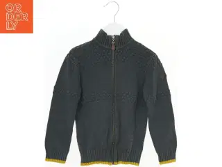 Strikket cardigan med lynlås fra Fair Tail (str. 110)