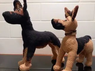 Hæklet dyr eller Væghæng drømmefanger 