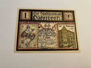 1 Mark Paderborn 1921