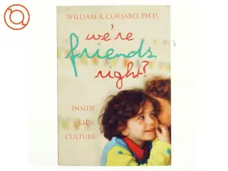 "We&#39;re friends, right?" : inside kids&#39; culture (Bog)