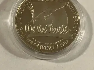 1 Dollar (Constitution) 1987 - Silver