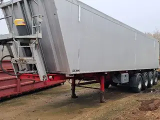 Kel-Berg Tipsættevogn 60m3 4 akslet