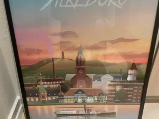 Plakat med ramme 50x70