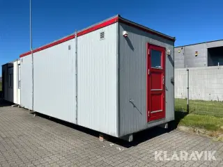 Modul/mandskabsvogn med bad og toilet