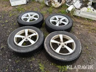 Dæk med alufælge Raze