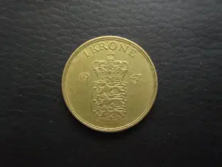 1 kr 1947 ny type pæn