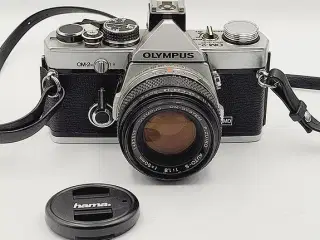 ⭐️- ANALOGKAMERA: Olympus OM-2n m/taske