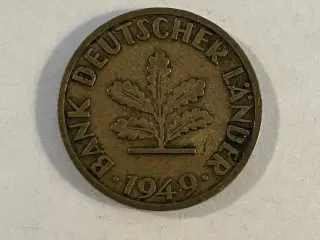 5 Pfennig Germany 1949