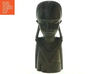Afrikansk træstøtte  (str. H. 25,5 cm)