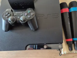 PS3 incl 7 singstar spil
