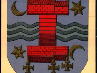 Danske Byvaabner - Grenaa Byvaaben - Fritz Benzen 16 - Ubrugt