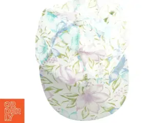 Blomstret kasket (str. Ø 17 cm)