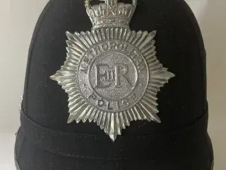 Politi Bobby hjelme "METROPOLITAN POLICE"