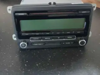 VW radio med cd afspiller 