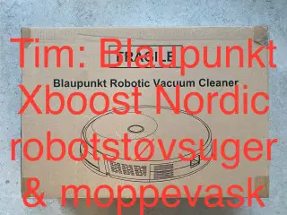Blaupunkt Xboost Nordic robotstøvsuger 