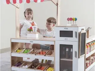 VIGA Købmandsbutik i 3 dele, 3 dele/ 1 pk.