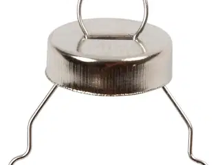 Ophæng, diam. 13 mm, hulstr. 5 mm, sølv, 25stk./ 1 pk.