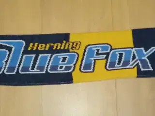 NYT HERNING BLUE FOX HALSTØRKLÆDE, 150 CM
