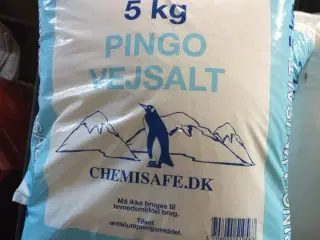 Vejsalt der er 5 kilo i en pose 
