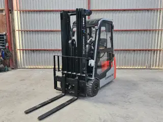 Elektrisk gaffeltruck - udstillingsmodel - litium