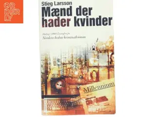 Mænd der hader kvinder bog