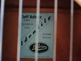 Guitar Babicz Identity