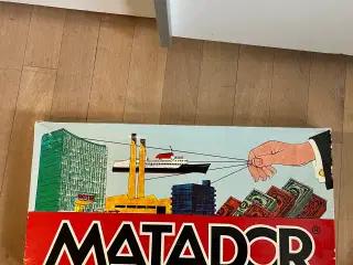 Ældre Matador Brætspil m. Øl elefanten