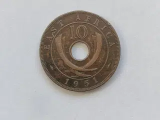 10 Cents East Africa 1951