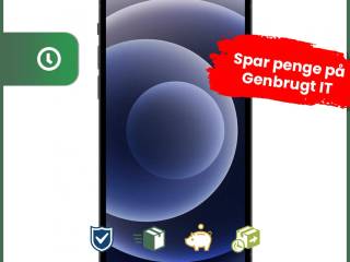 Apple iPhone 12 Mini 128GB (Sort) - Grade B - mobiltelefon