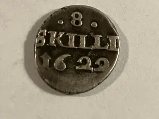 8 skilling 1622 Danmark