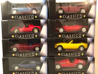 Ferrari modelbiler komplet samling