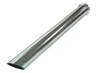 Chrom afgangsrør 2 tommer