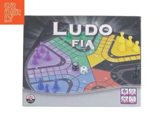 Danspil Ludo Fia brætspil fra Danspil (str. 27,5x22,5 cm)