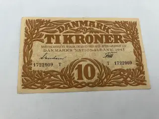 10 Kroner 1943 T
