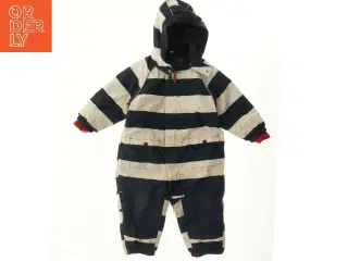 Stribet flyverdragt vinterheldragt fra Hust & Claire (str. 80)